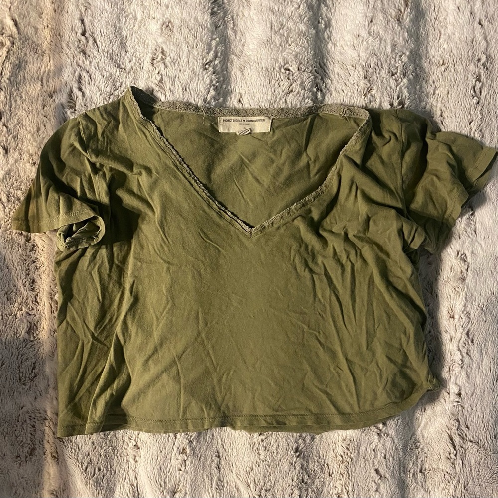 Project Social x Urban Outfitters Green T-Shirt